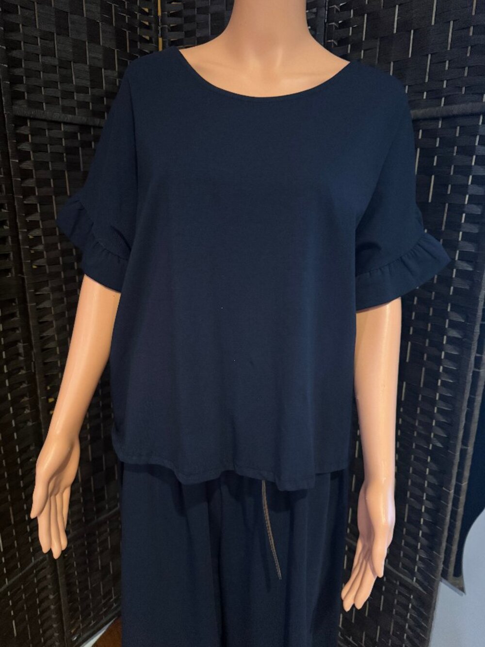 Lux Luna women blouse - size m/xl nevy